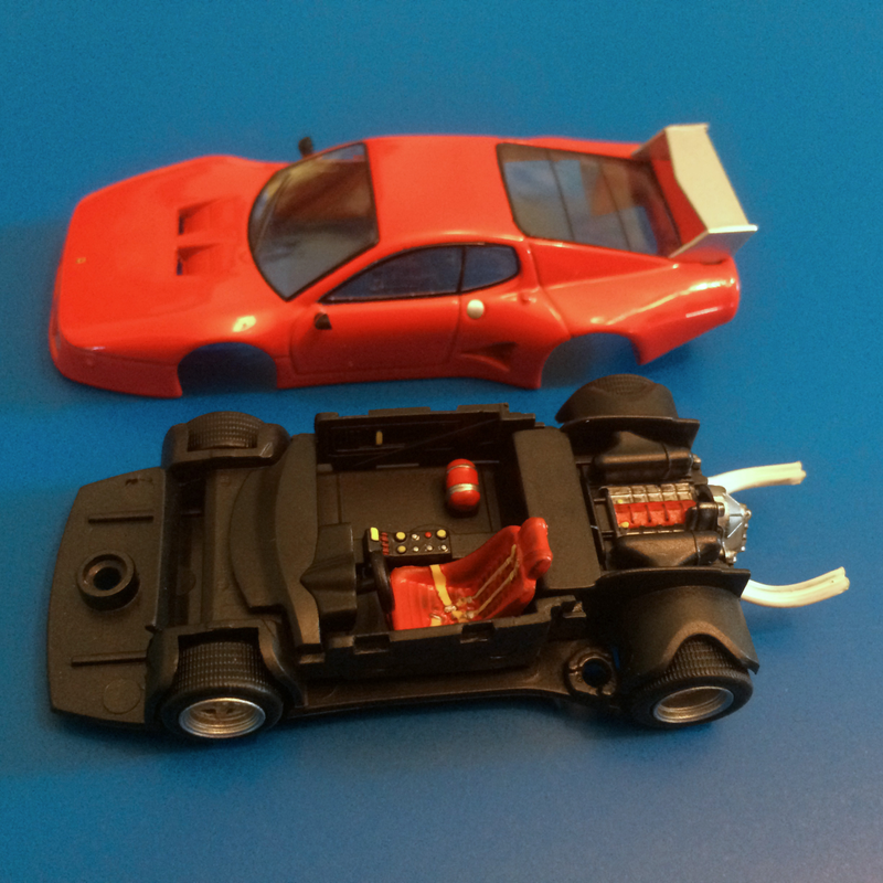 To see the before shot, just picture that interior and engine bay completely black.